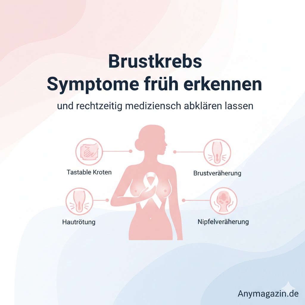 brustkrebs symptome
